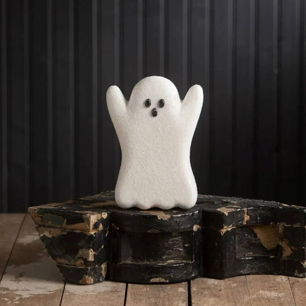 New Bethany Lowe Medium 7" Peeps Marshmallow Ghost Halloween Peep Figure